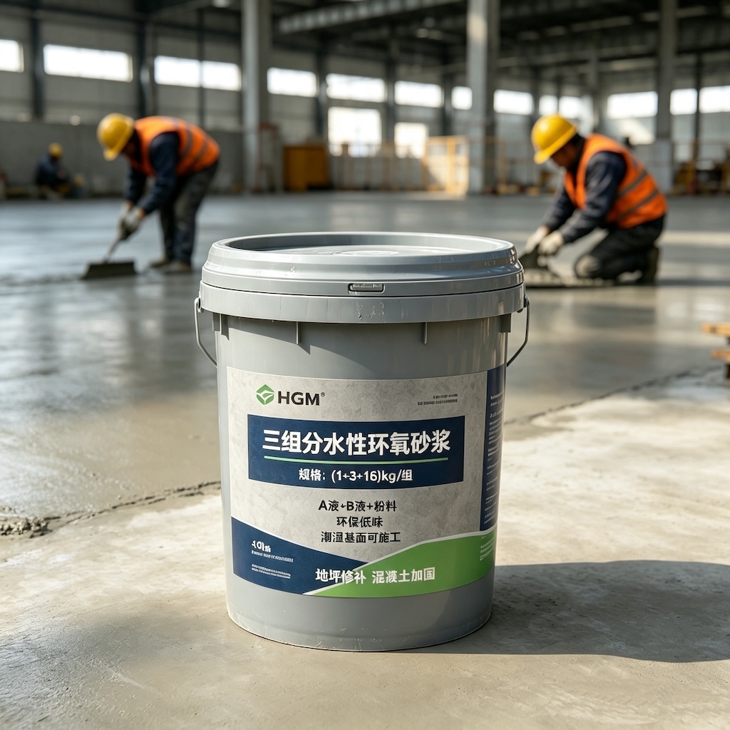 巴东三组份水性环氧砂浆